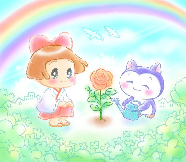 記念日イラスト 福ちゃん