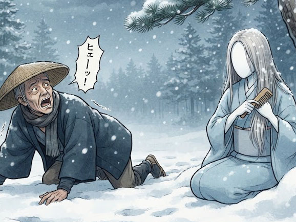 退治された雪女