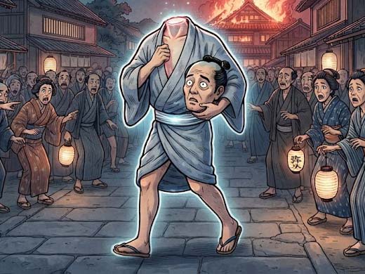 首なし幽霊
