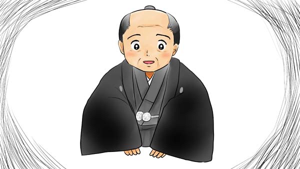 八人の真ん中