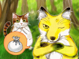 LclƃlR(A Fox and a Cat)