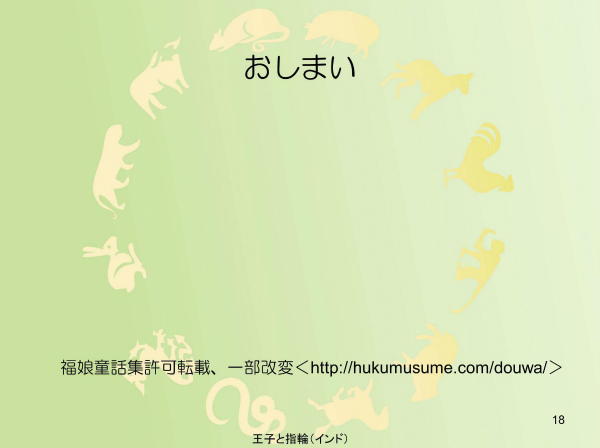 王子と指輪