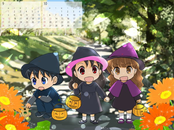2025年 3月　壁紙カレンダー (4:3)