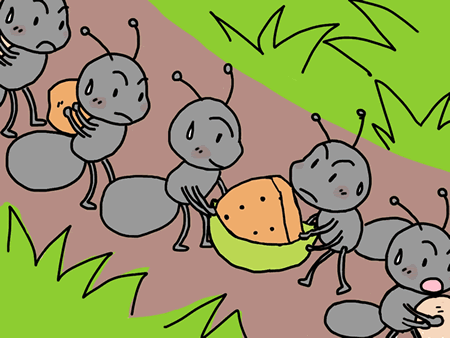 アリとキリギリス(The Ants and the Grasshopper)
