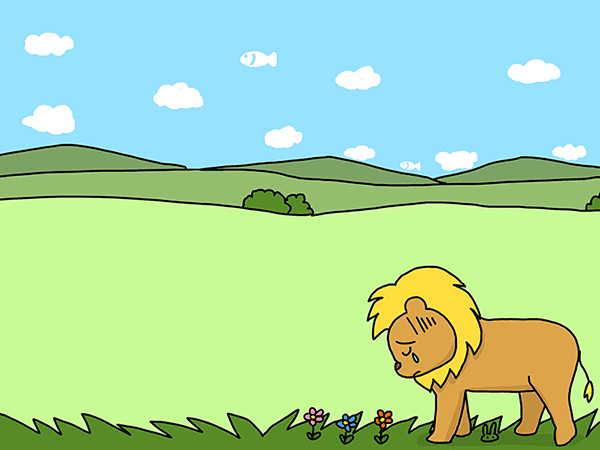 ライオンとプロメテウスとゾウ