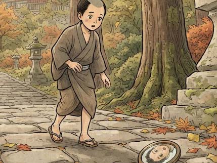 下からのぞいていた