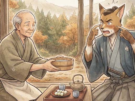 正体のばれたキツネ