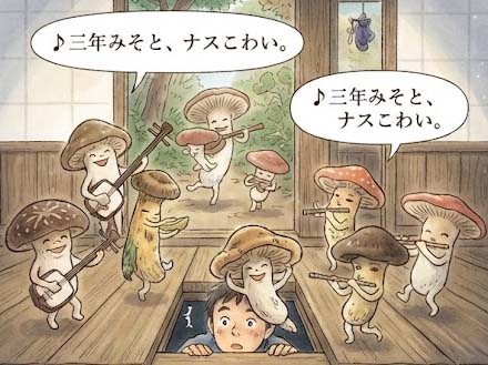 三年みそとナス怖い