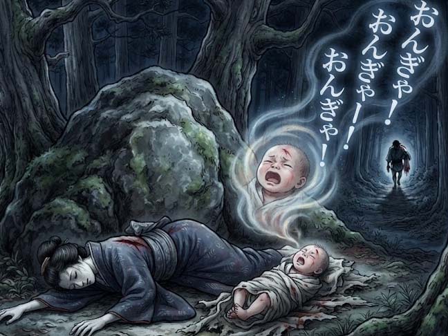 夜泣き石