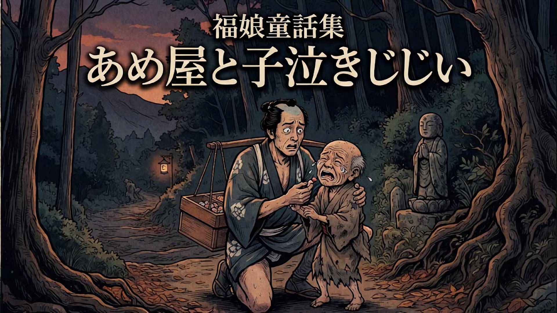 あめ屋と子泣きじじい