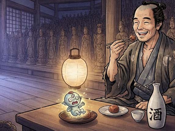 酔っ払いの化け物退治
