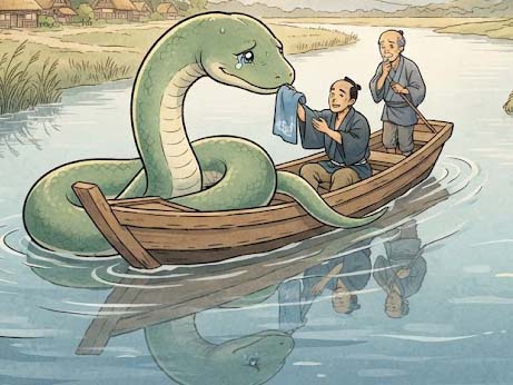 万満寺の大蛇伝説
