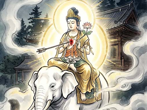 山寺の菩薩