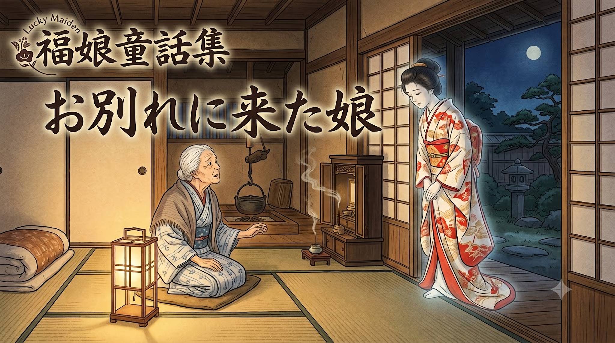 お別れに来た娘