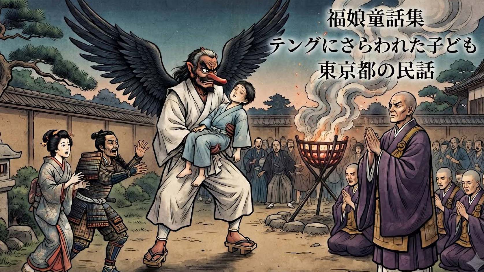 �e���O�ɂ����ꂽ�q�ǂ�