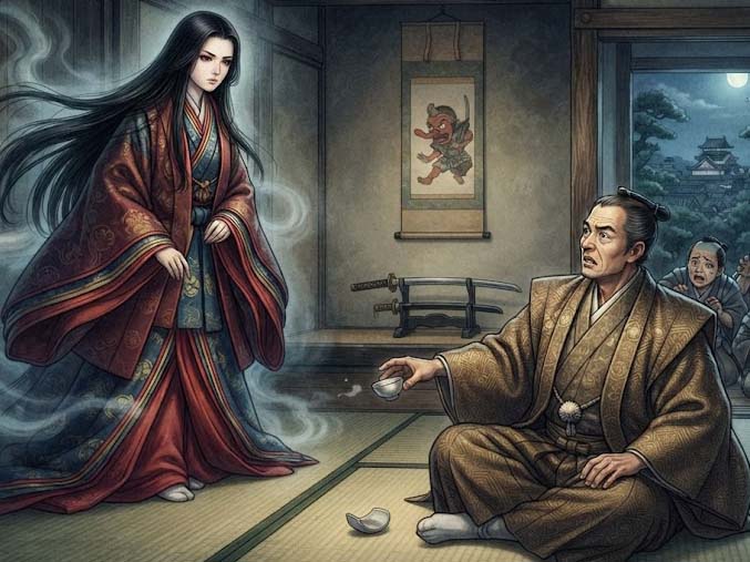 天狗の間の幽霊