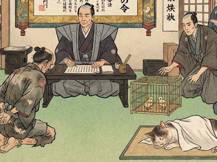 生類憐れみの令「ヒヨコを食べたネコを殺した罪」