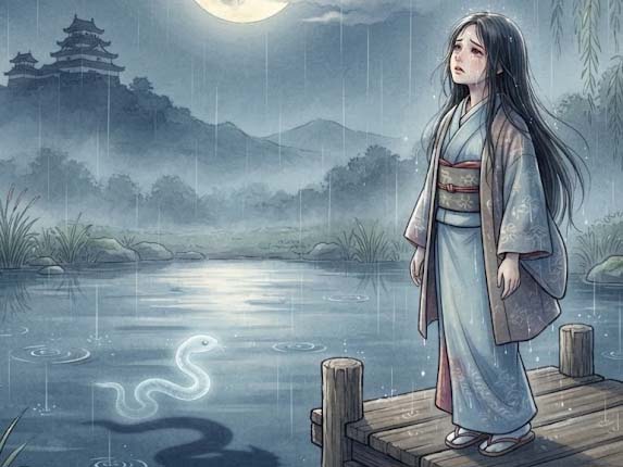 玉虫の涙雨