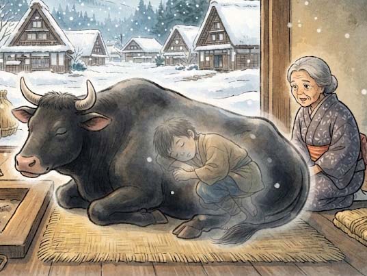 牛になった小僧