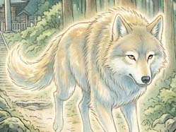 三峯山の犬