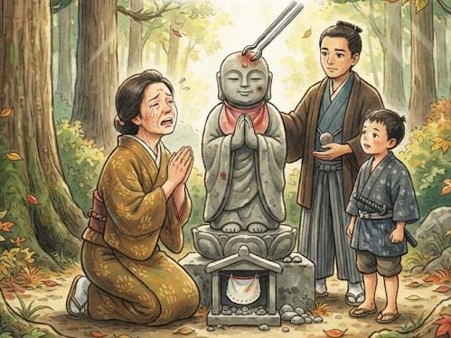まま母と地蔵さま