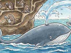 クジラとモグラ