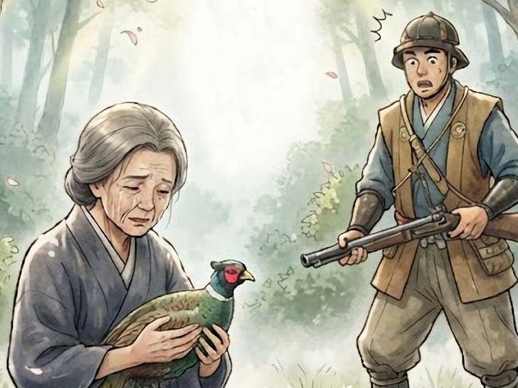 キジも鳴かずば、撃たれまいに