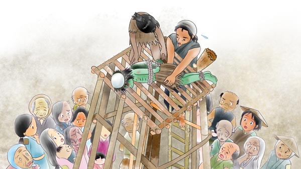 『カッパの雨ごい』(日本昔話) 20 福娘童話集 イラスト : 夢宮愛