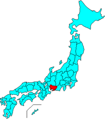 愛知県の位置地図