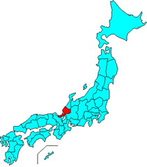 福井県の位置地図