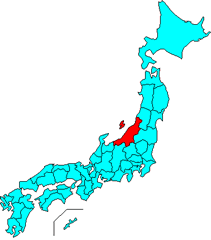 新潟県の位置地図