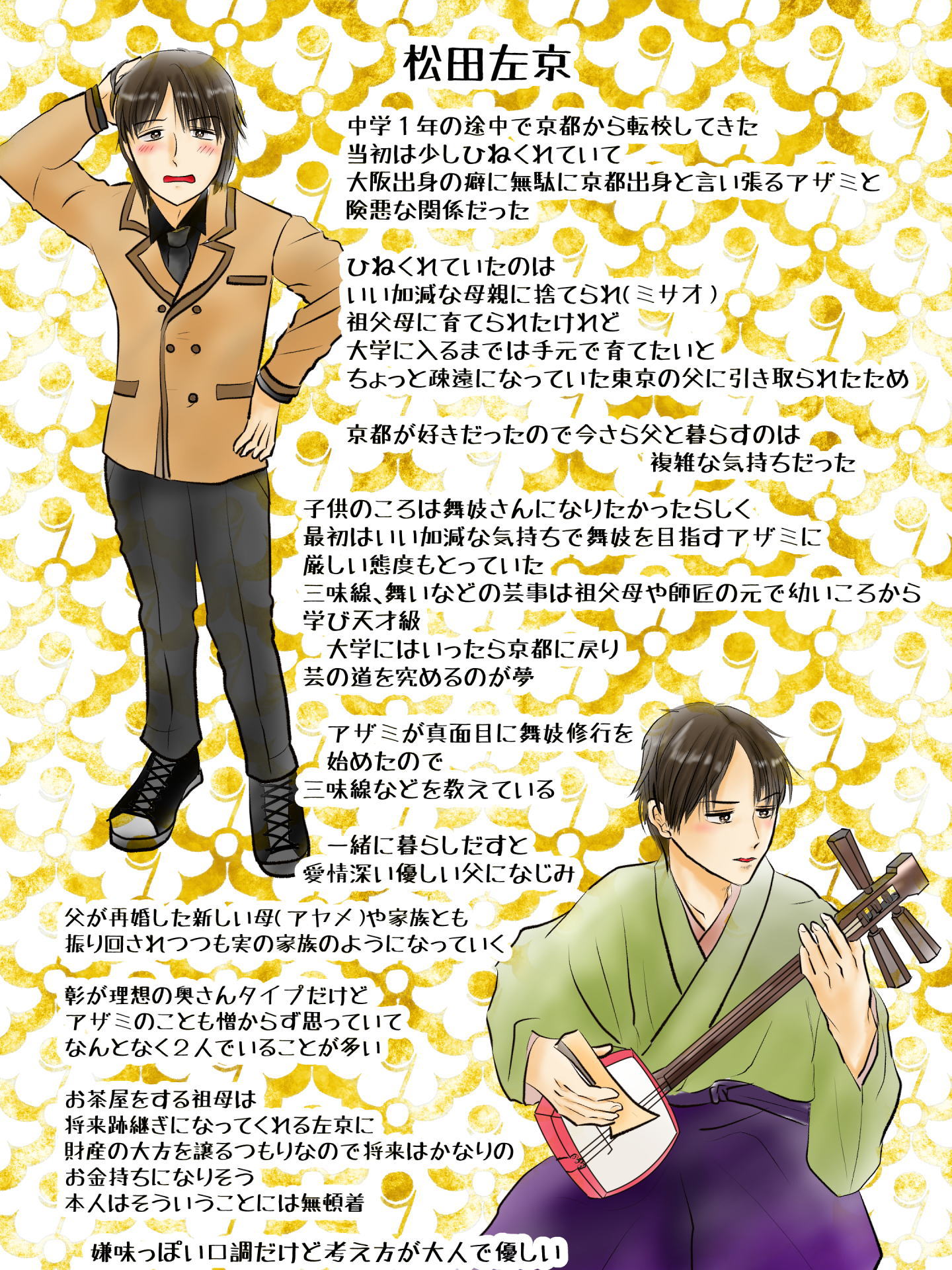 紹介キャラクター　砂原怜