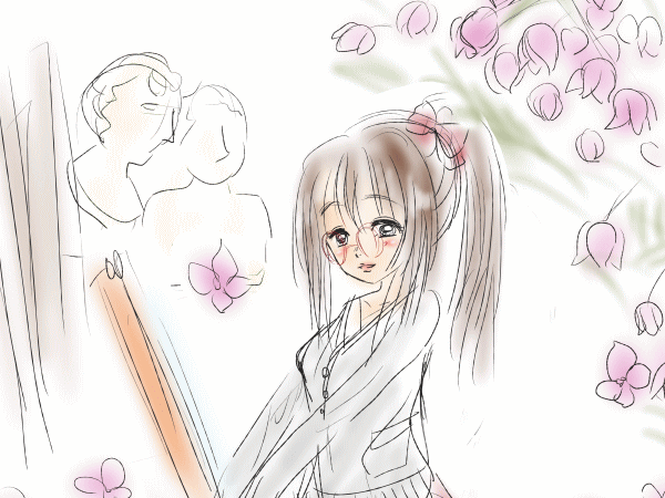 誕生花の女の子