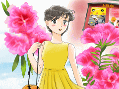 誕生花の女の子