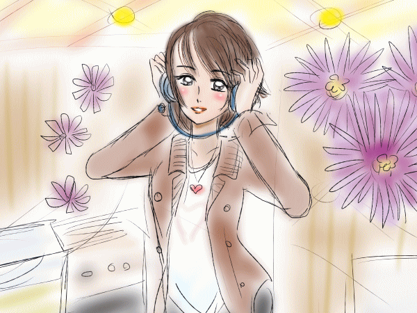 誕生花の女の子