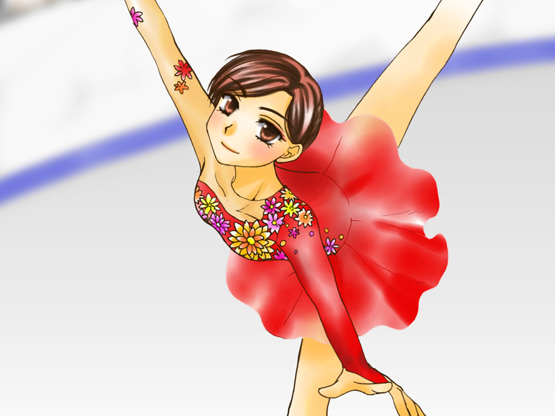 フィギュアスケート選手 Figure Skater 女の子に人気 さくら Sakura あこがれの職業紹介