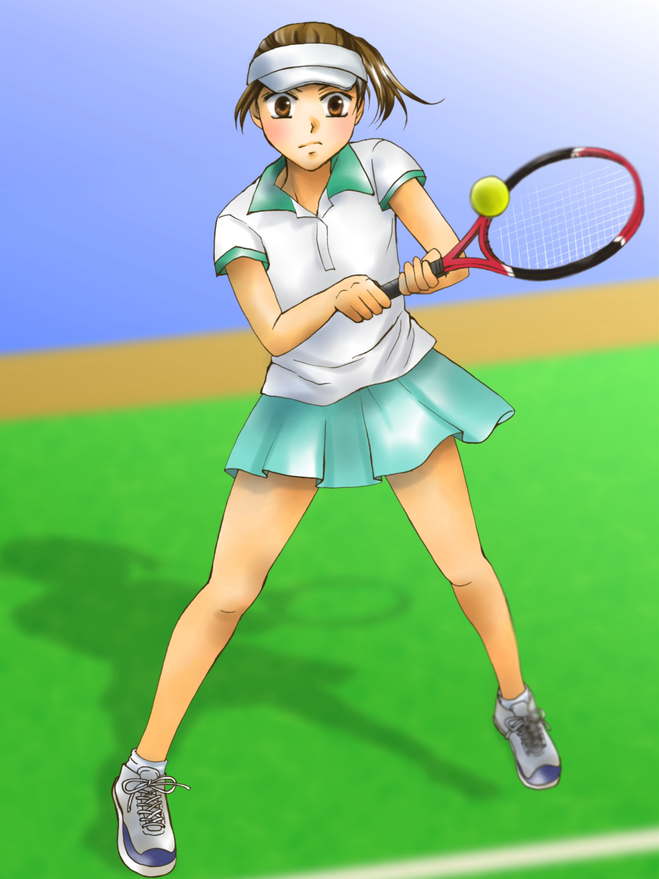 女の子のお仕事 今日のお仕事紹介 テニスプレーヤー Tennis Player Mkbanbiのブログ