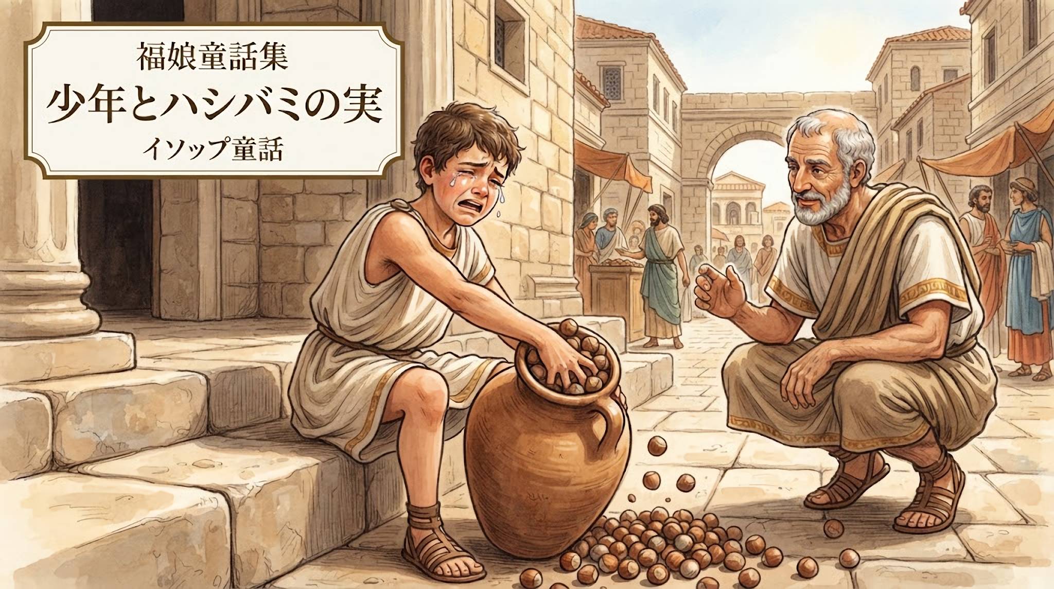 少年とハシバミの実