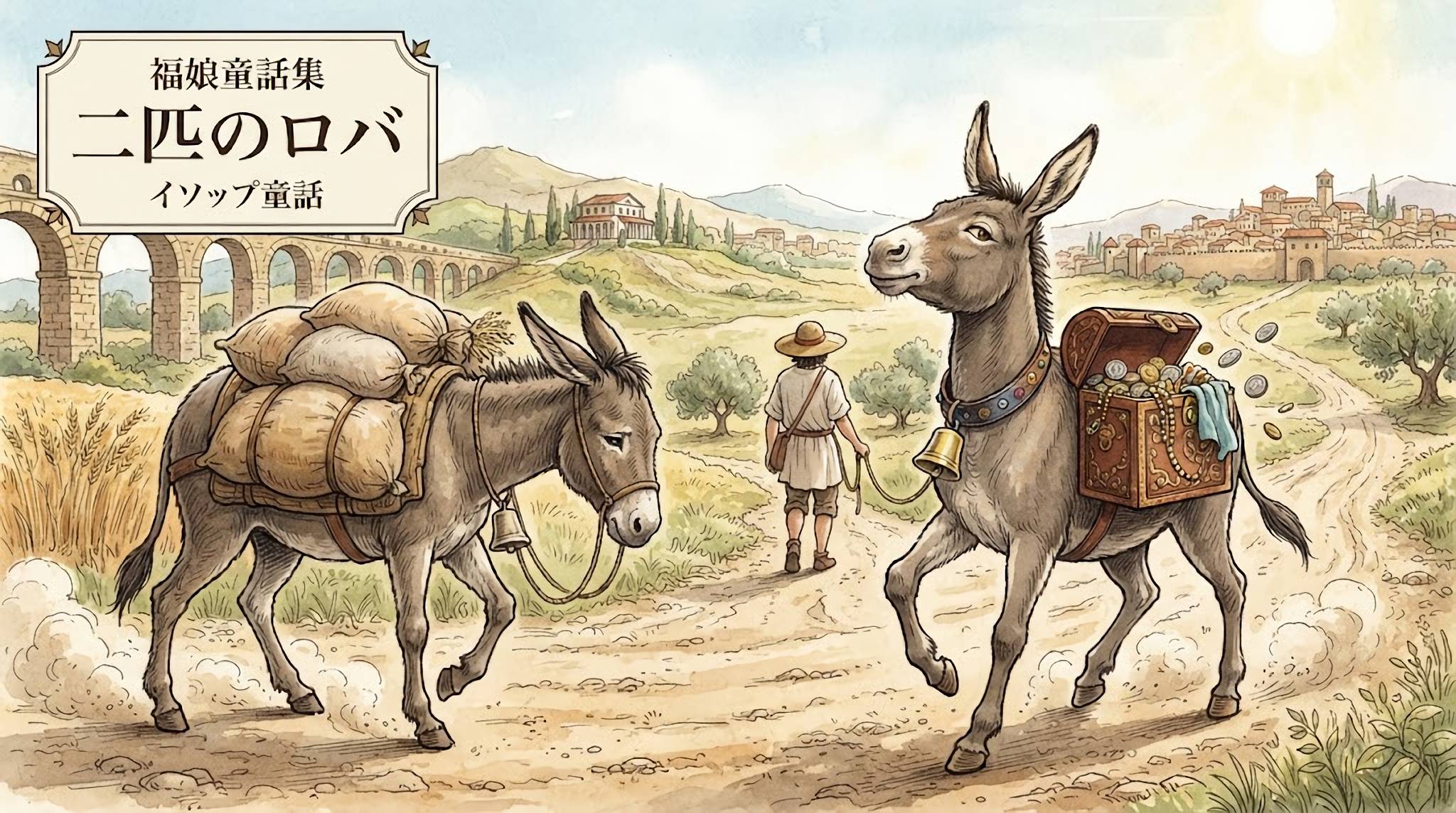 二匹のロバ