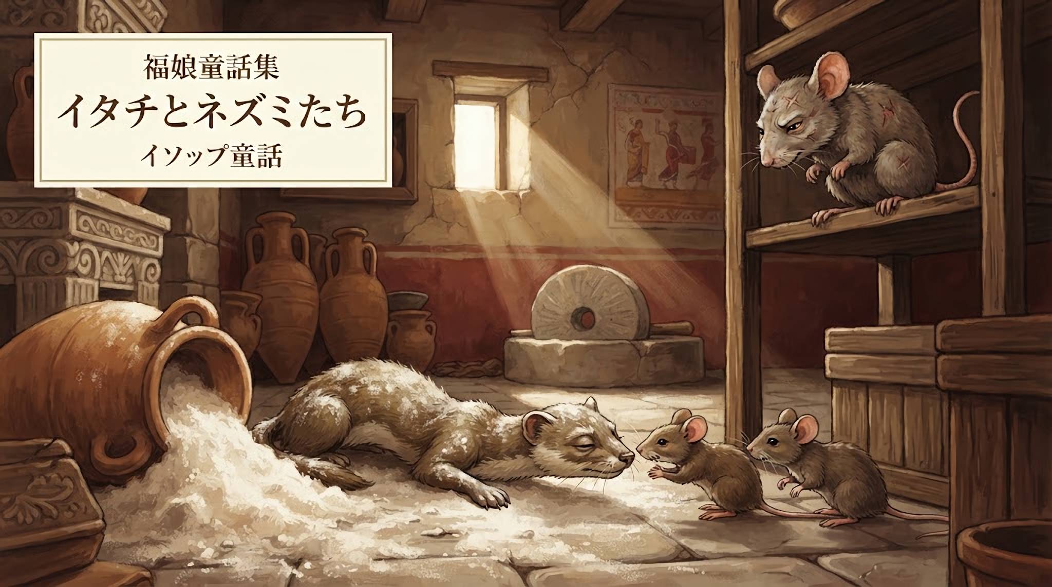 イタチとネズミたち