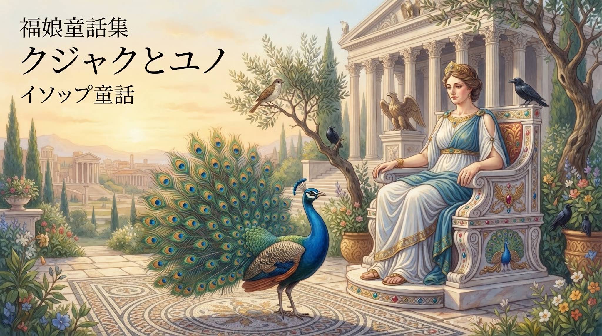 クジャクとユノ