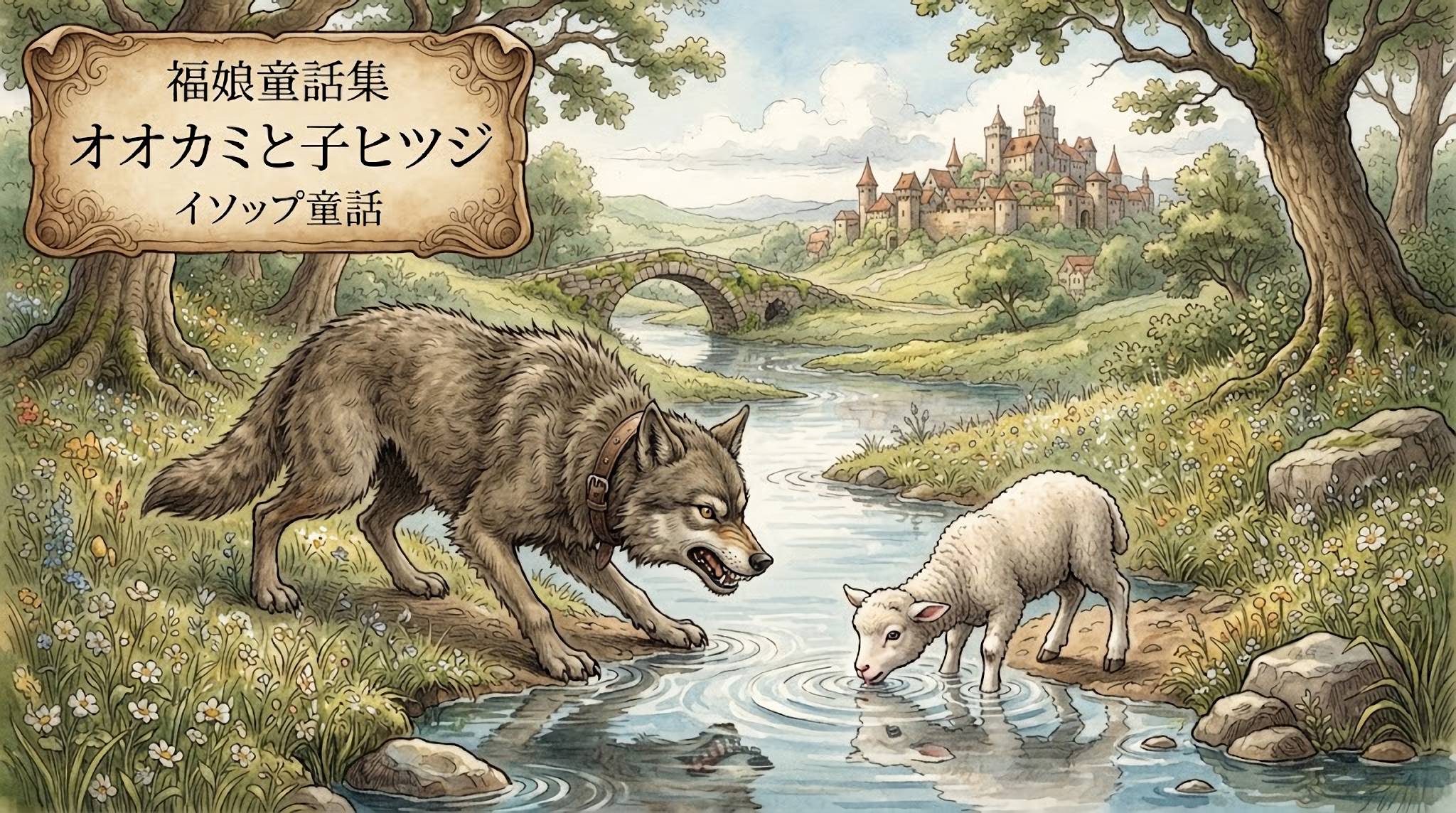 オオカミと子ヒツジ