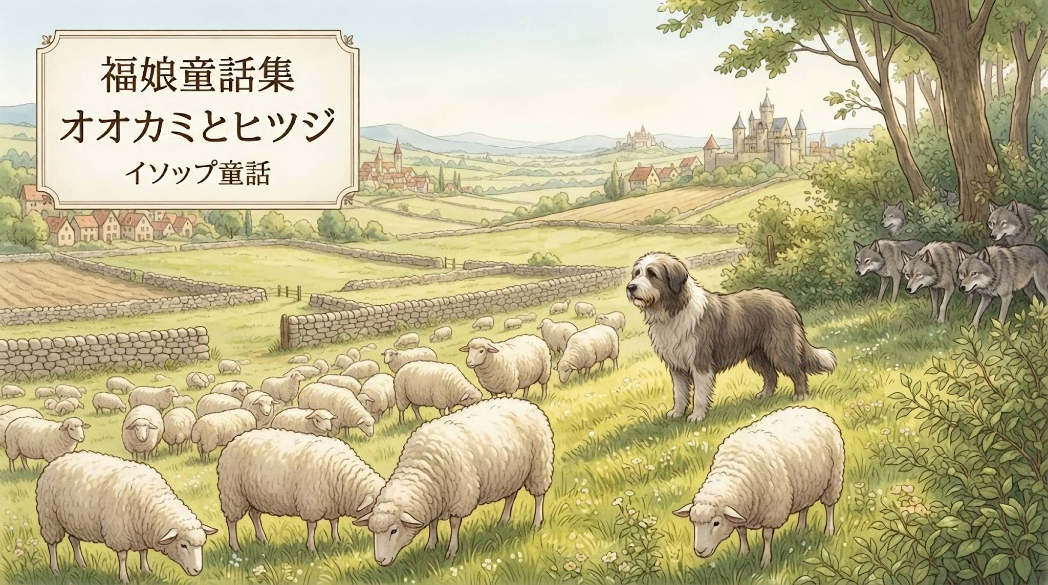 オオカミとヒツジ