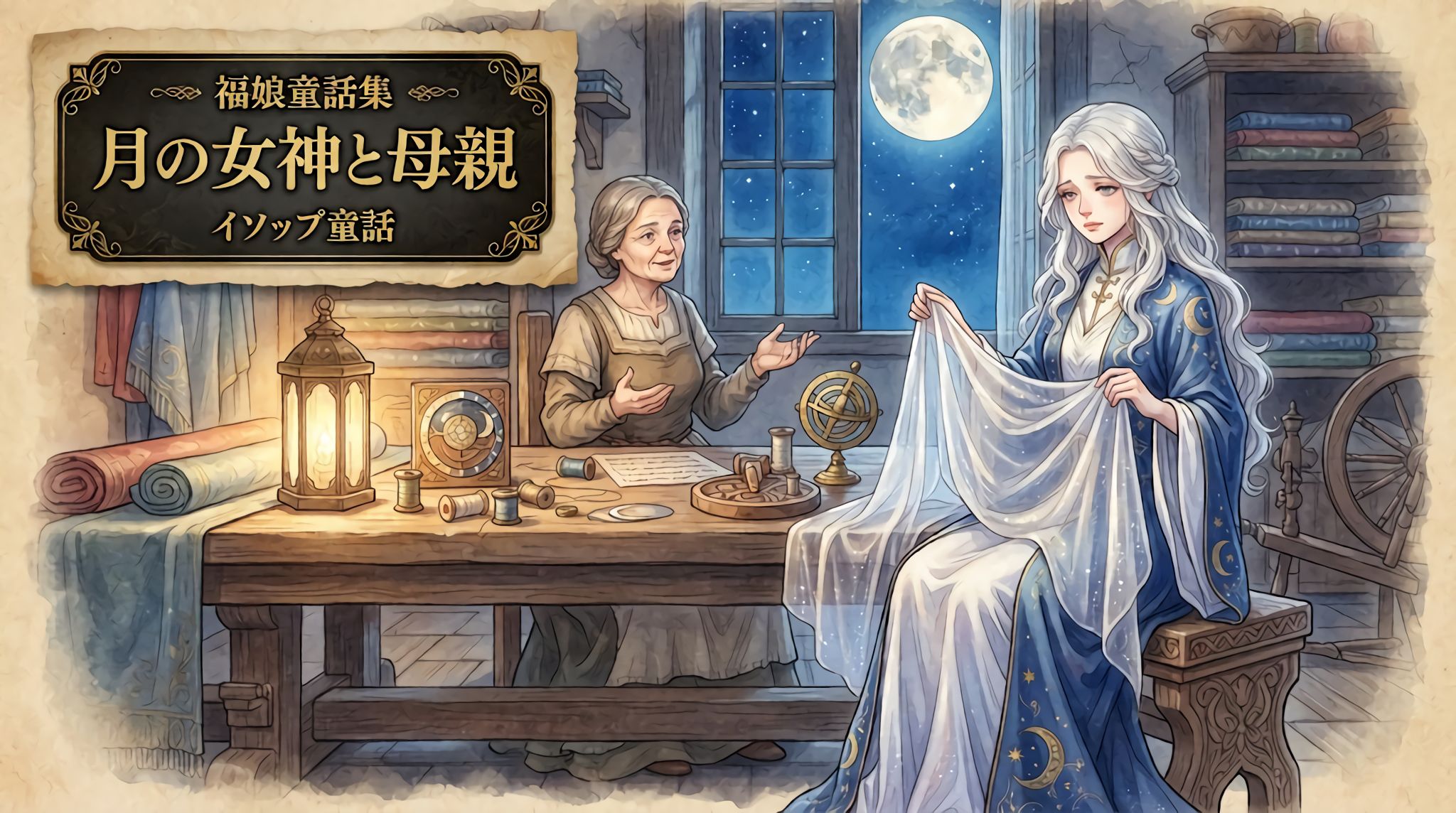 月の女神と母親