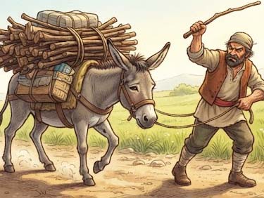 野生のロバと飼われているロバ