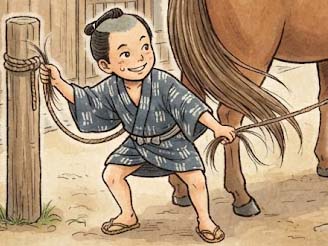 ウマの尻尾