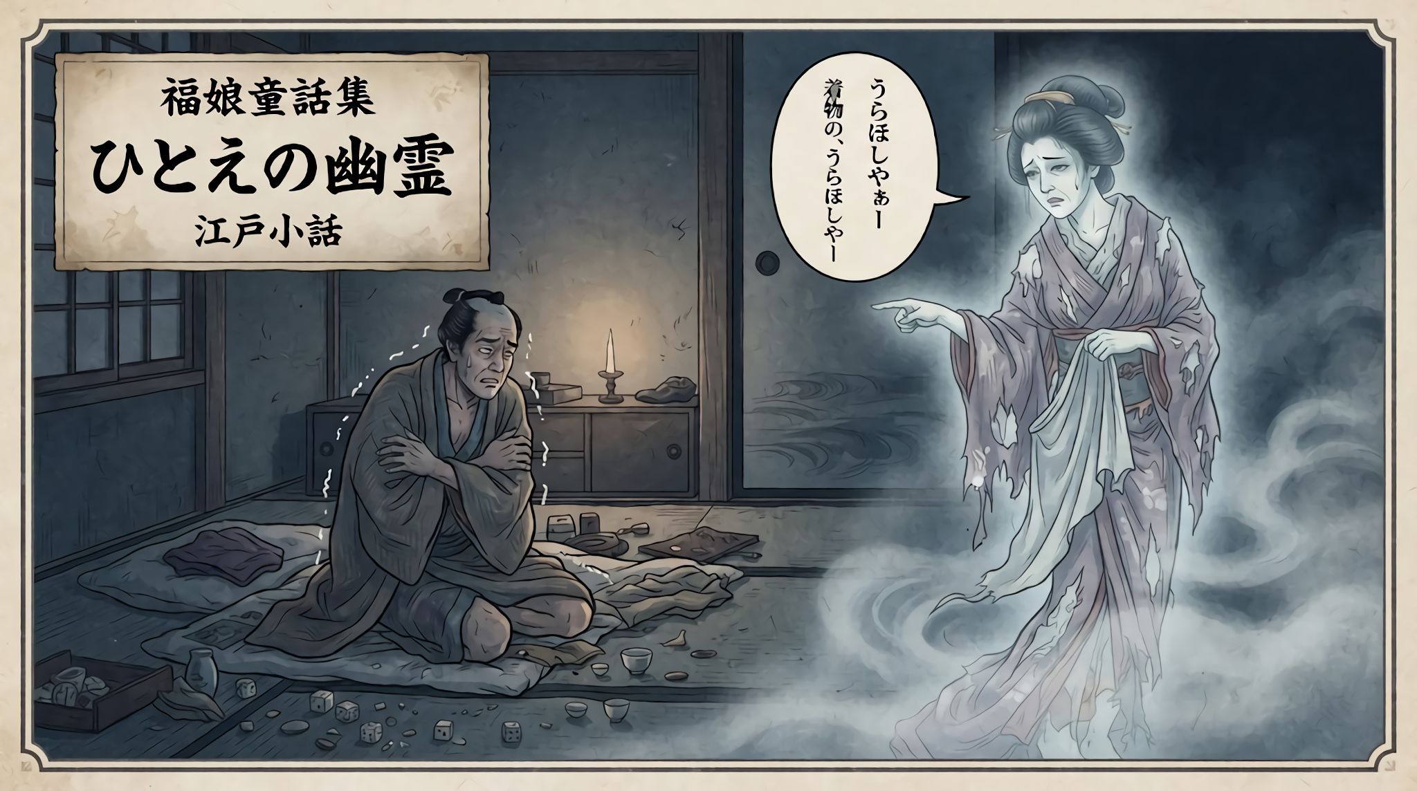ひとえの幽霊(ゆうれい)