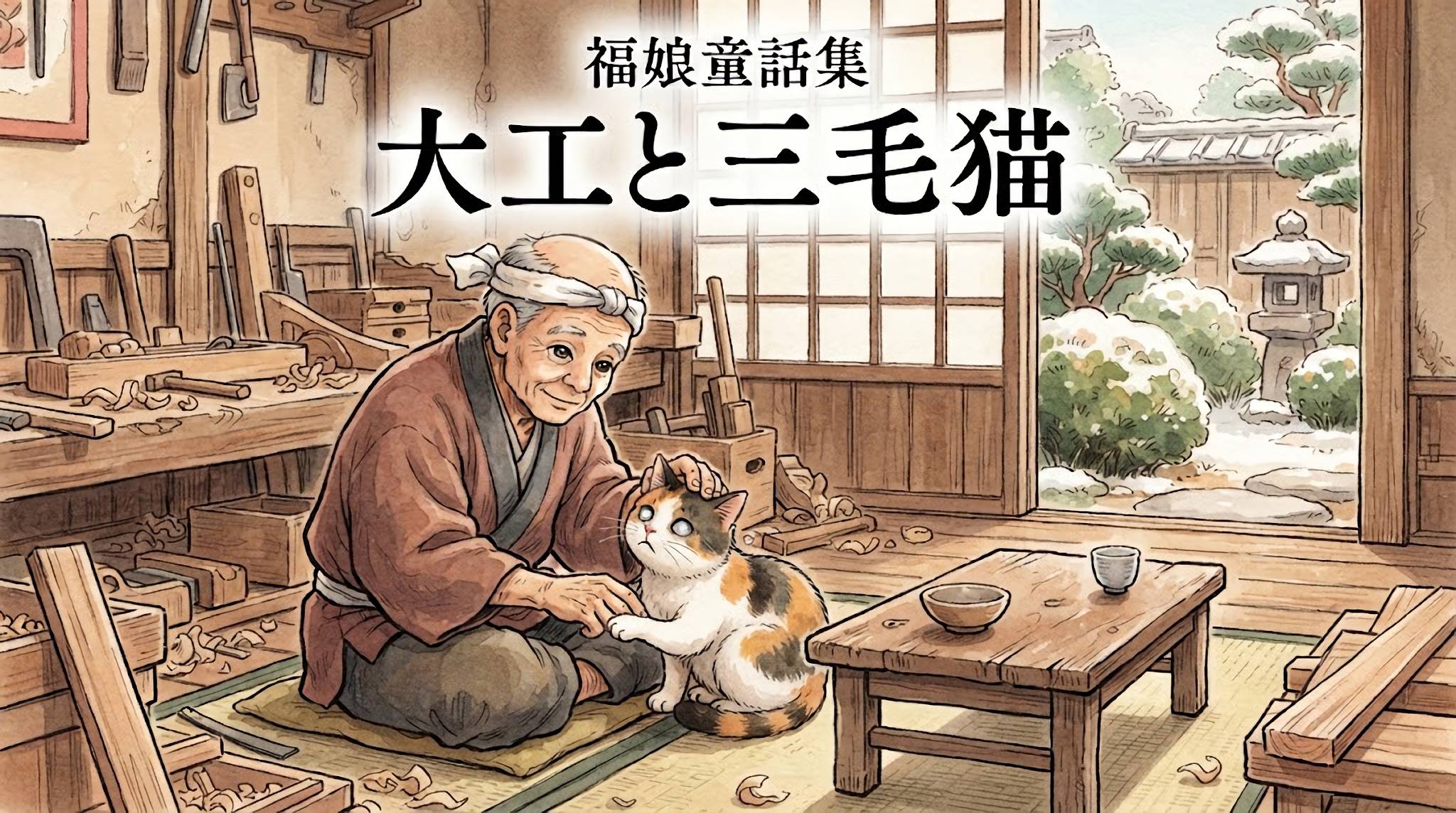 大工と三毛猫