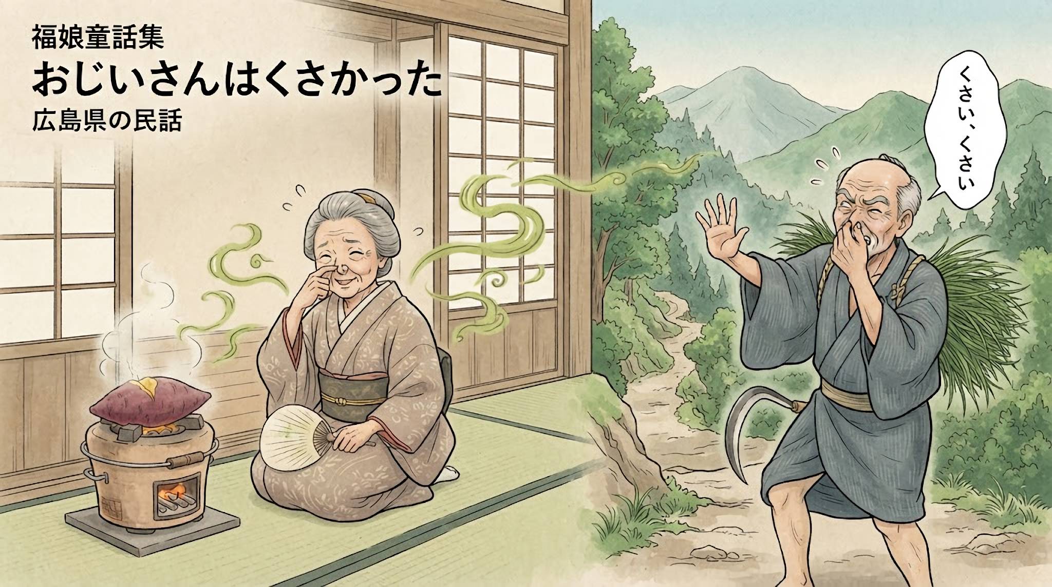 おじいさんはくさかった
