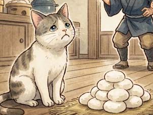 爪と牙を取られたネコ
